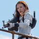 Scarlett Johansson as Natasha Romanoff in Black Widow.